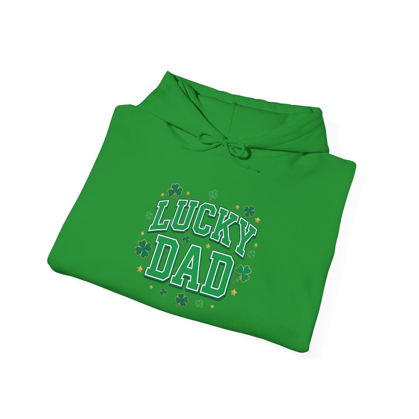 Lucky Dad Hoodie — St. Patrick’s Day Shamrock Pullover for Fathers