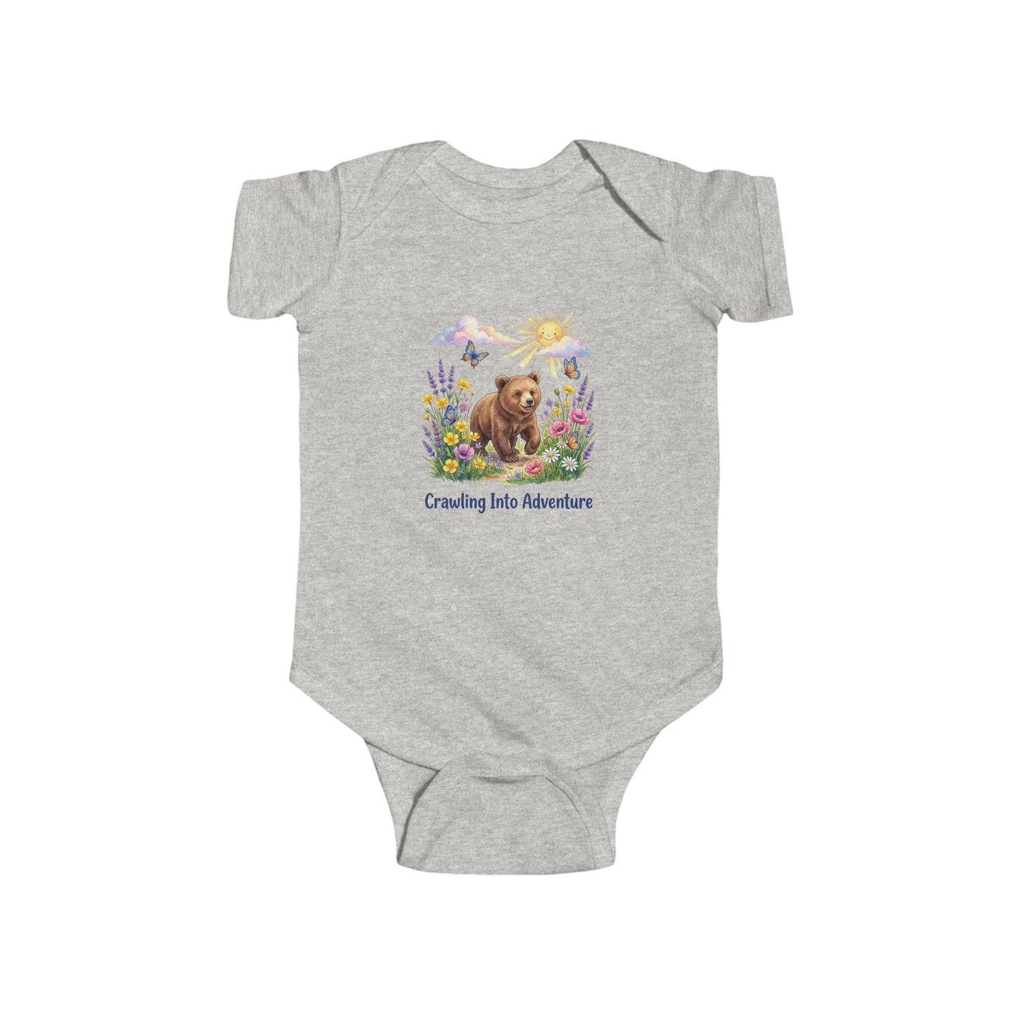 Crawling Into Adventure - Baby Bodysuit