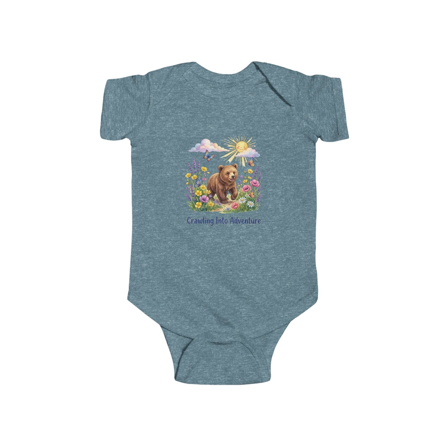 Crawling Into Adventure - Baby Bodysuit