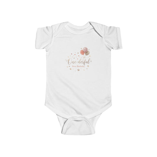 One-derful First Birthday Infant Bodysuit