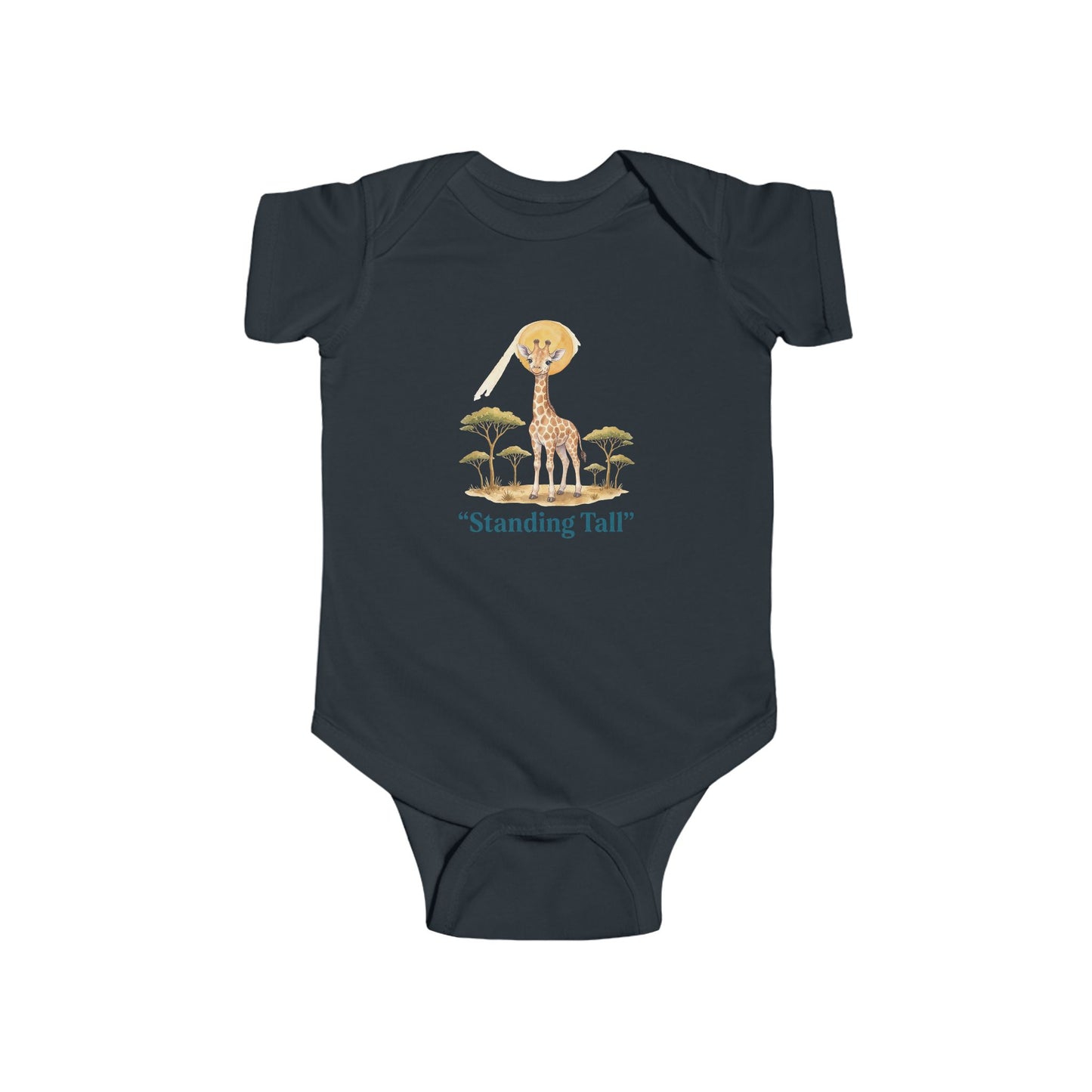 Standing Tall _ Baby Milestones -Giraffe Infant Bodysuit