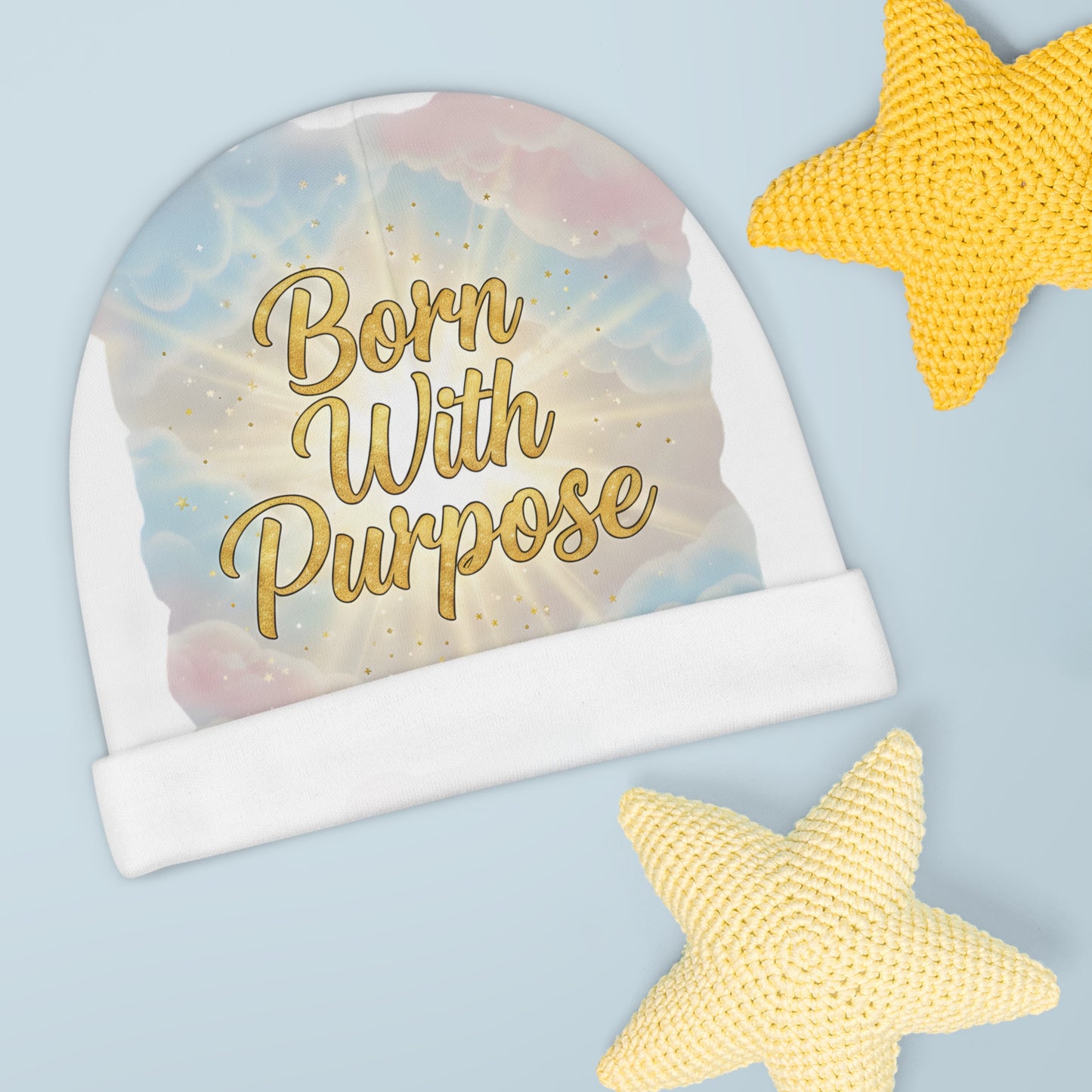 Born With Purpose Baby Beanie