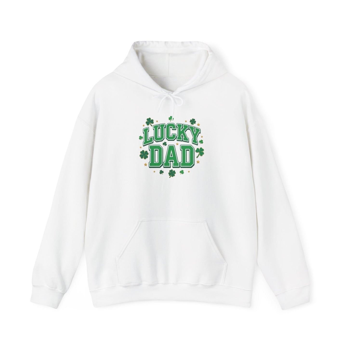 Lucky Dad Hoodie — St. Patrick’s Day Shamrock Pullover for Fathers