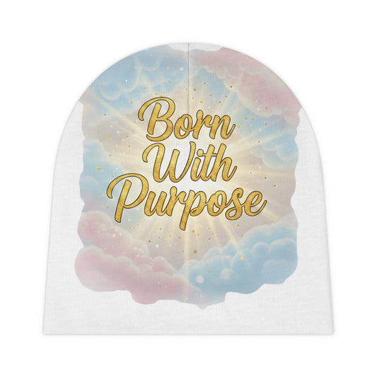 Born With Purpose Baby Beanie
