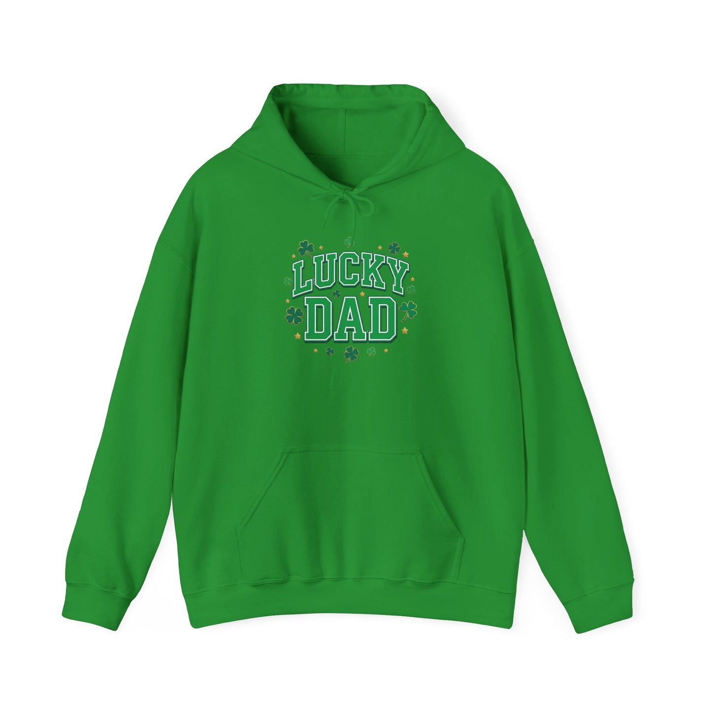 Lucky Dad Hoodie — St. Patrick’s Day Shamrock Pullover for Fathers