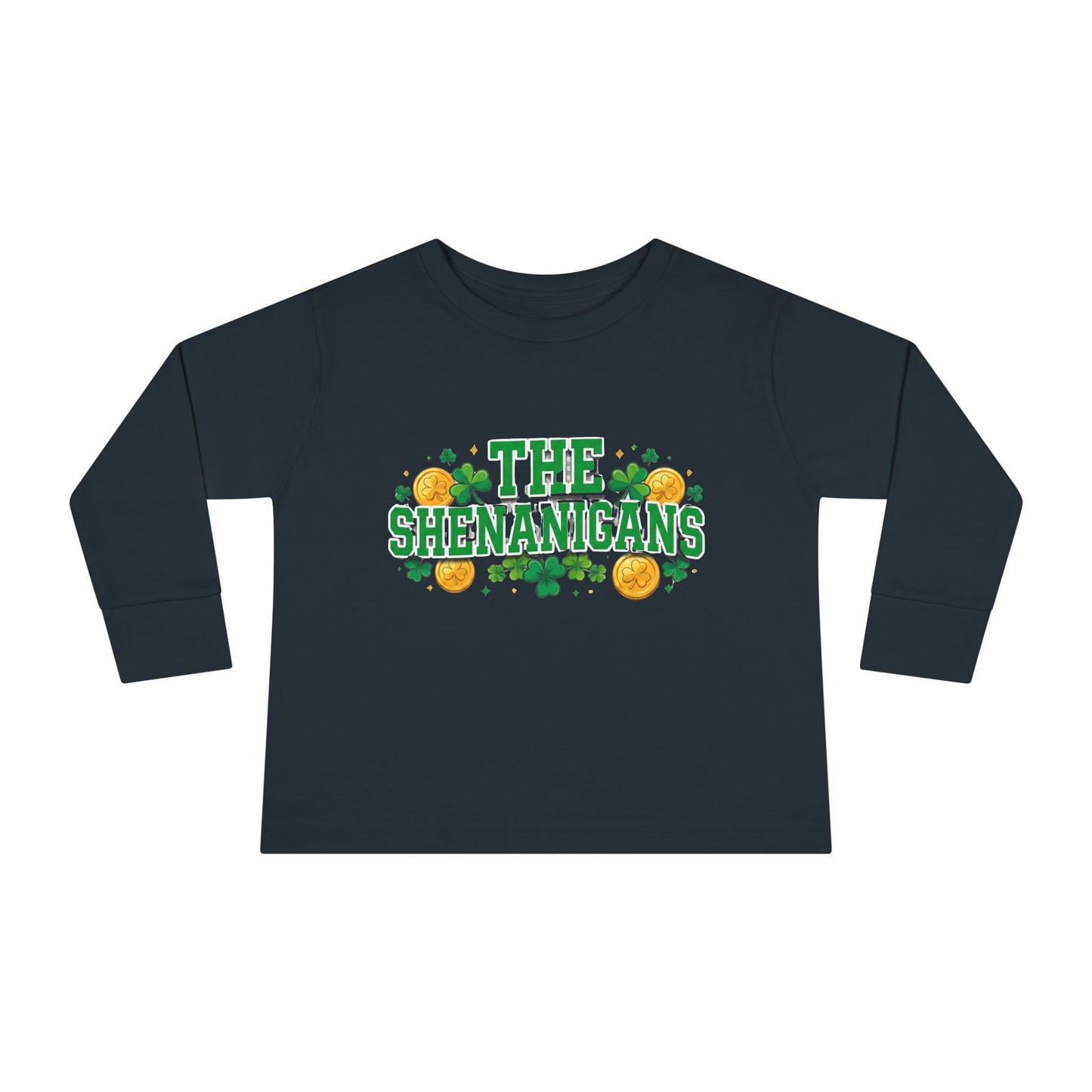 Toddler Long Sleeve Tee — "The Shenanigans" St. Patrick's Day