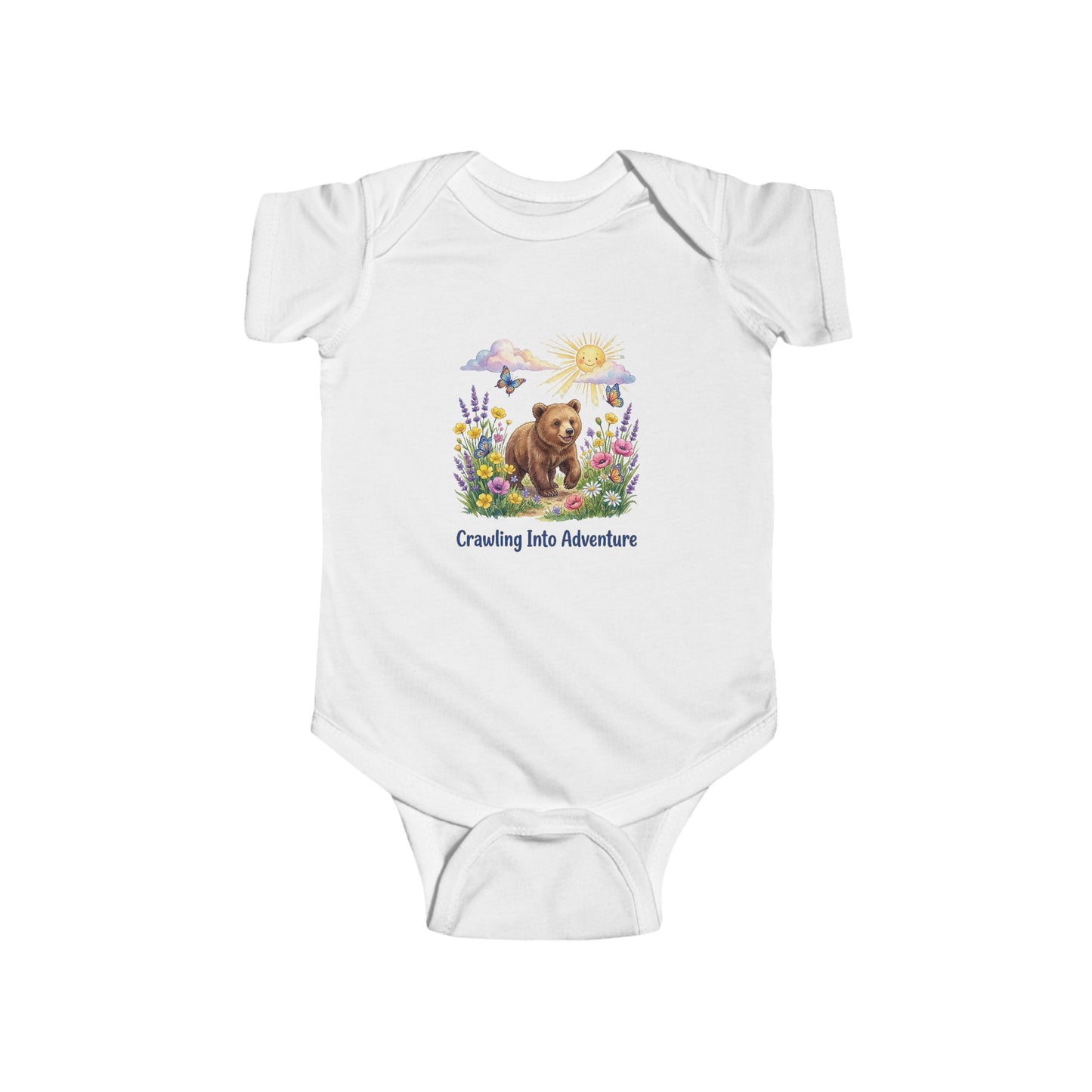 Crawling Into Adventure - Baby Bodysuit