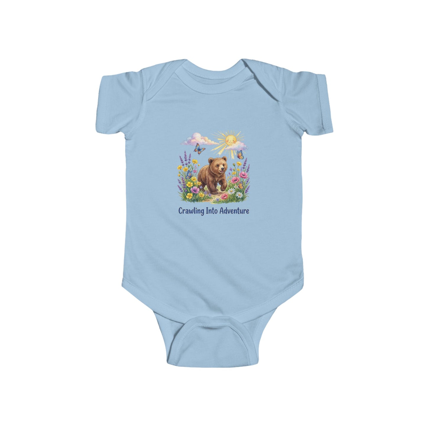 Crawling Into Adventure - Baby Bodysuit