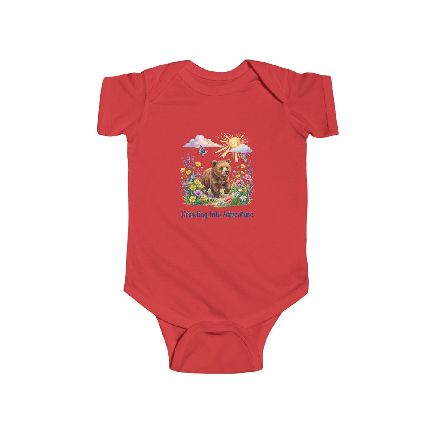 Crawling Into Adventure - Baby Bodysuit