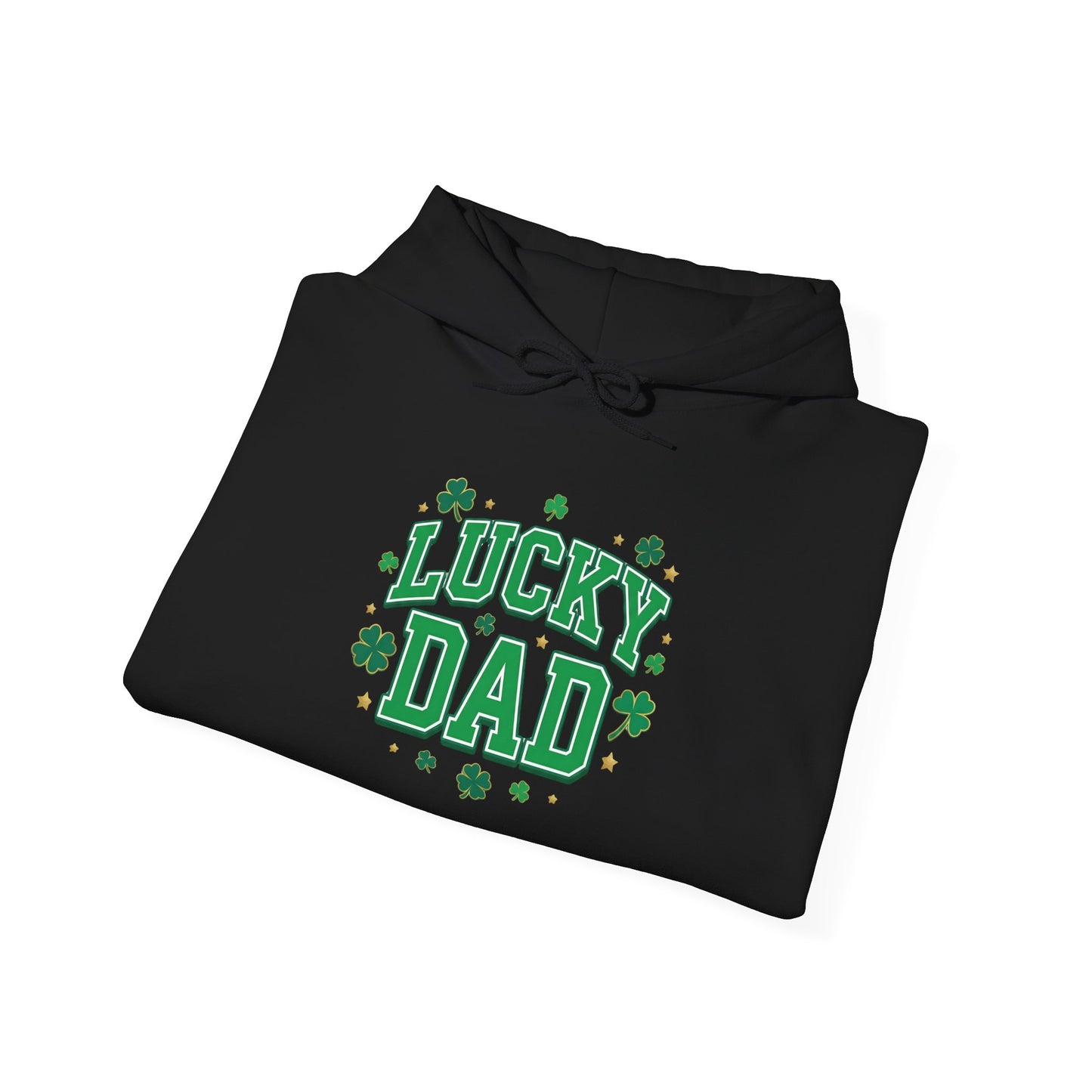 Lucky Dad Hoodie — St. Patrick’s Day Shamrock Pullover for Fathers