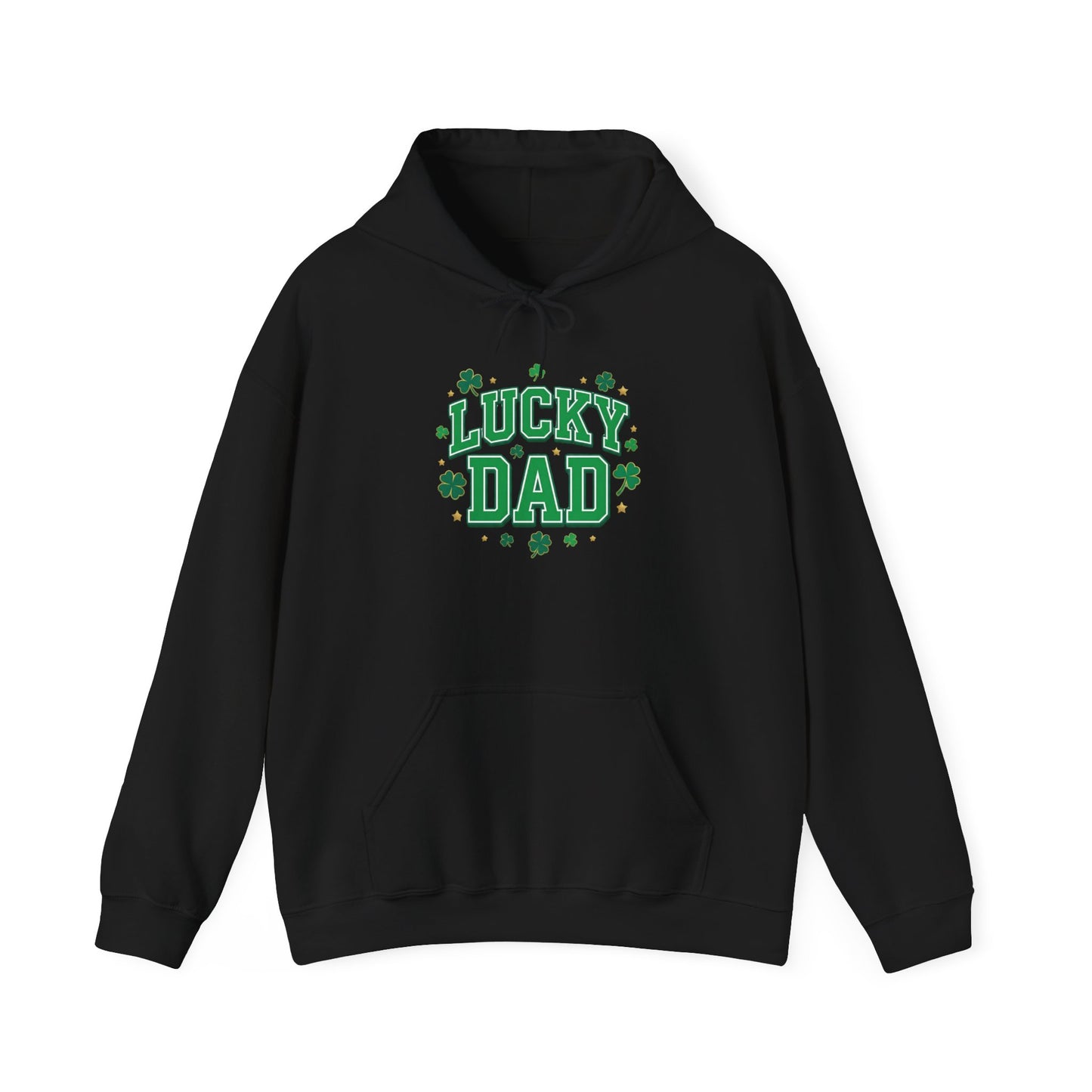 Lucky Dad Hoodie — St. Patrick’s Day Shamrock Pullover for Fathers